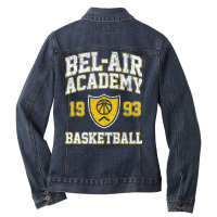 Bel Air Academy Basketball 1 Ladies Denim Jacket | Artistshot