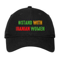 Stand With Iranian Adjustable Cap | Artistshot