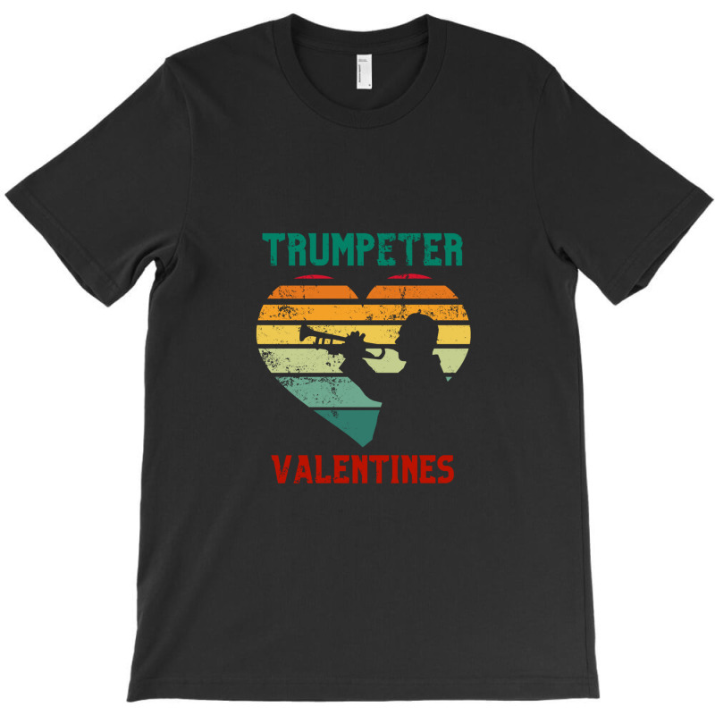 Trumpeter Valentines T-shirt | Artistshot