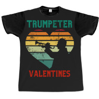 Trumpeter Valentines Graphic T-shirt | Artistshot