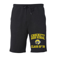 Crockett High School Class Of 19 (booksmart) Fleece Short | Artistshot