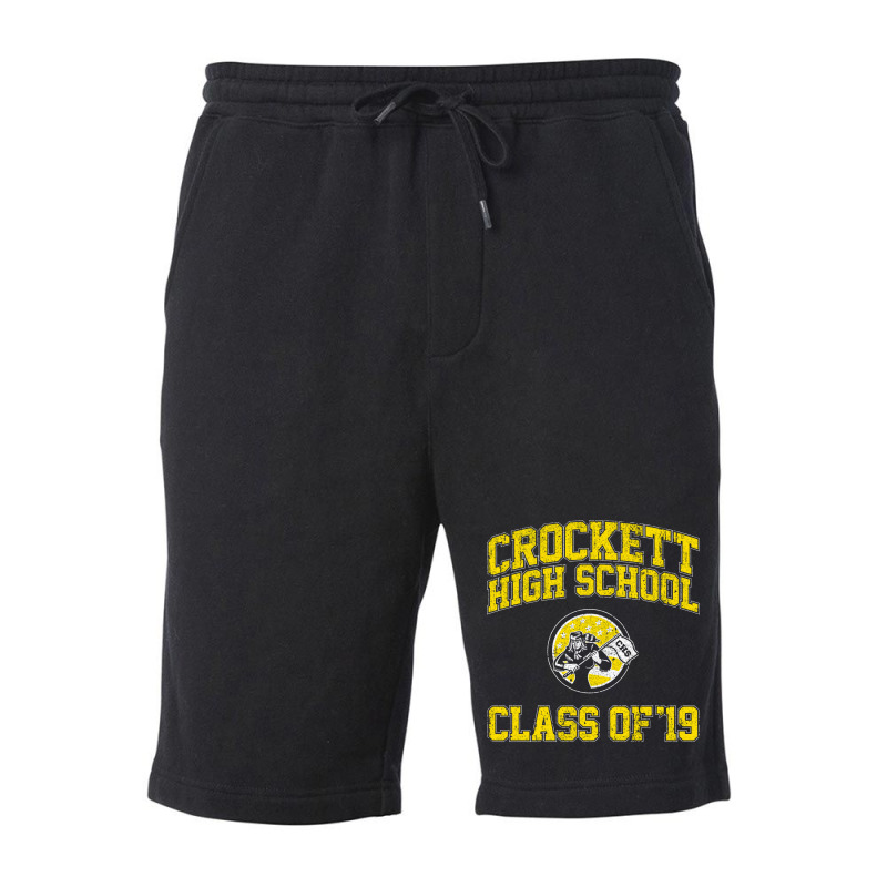 Crockett High School Class Of 19 (booksmart) Fleece Short | Artistshot