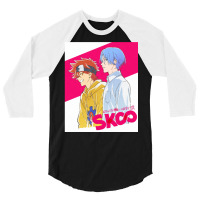 Sk8 The Infinity Reki & Langa 3/4 Sleeve Shirt | Artistshot