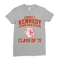 Robert F Kennedy Junior High School Class Of 71   Wonder Years (varian Ladies Fitted T-shirt | Artistshot