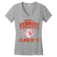 Robert F Kennedy Junior High School Class Of 71   Wonder Years (varian Women's V-neck T-shirt | Artistshot