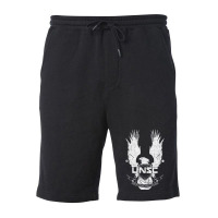 Unsc   United Nations Space Command Fleece Short | Artistshot