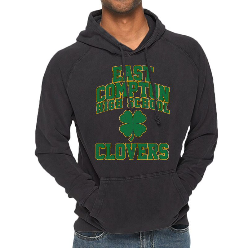 East Compton High School Clovers (variant) Vintage Hoodie by xakimhaganeq | Artistshot