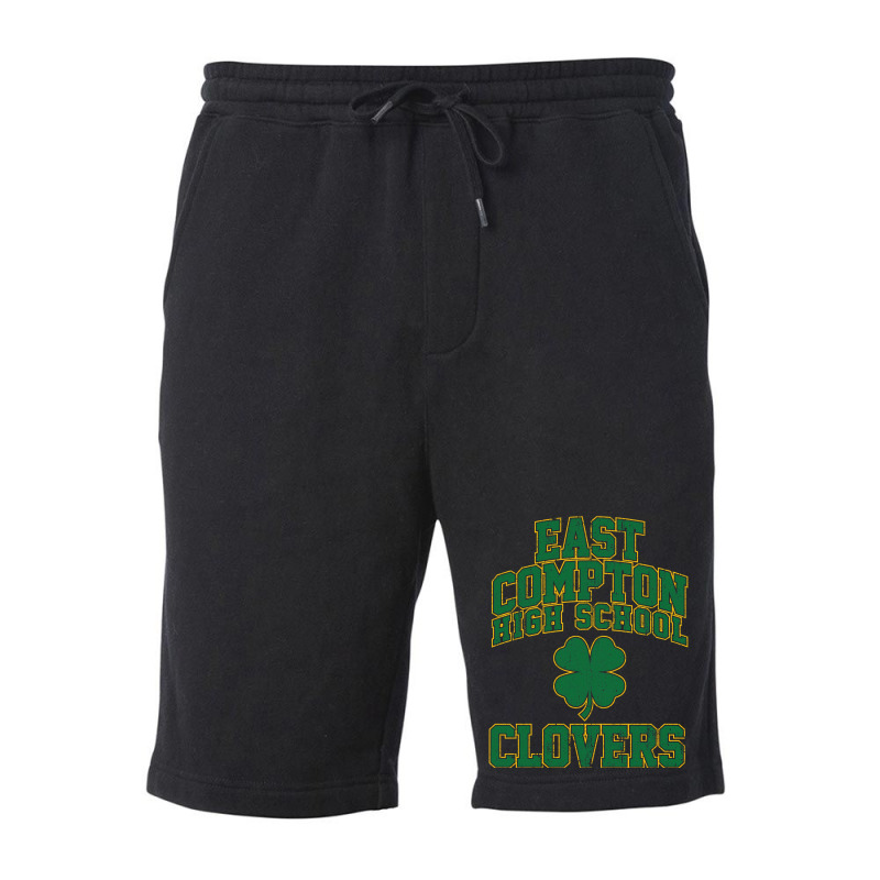 East Compton High School Clovers (variant) Fleece Short by xakimhaganeq | Artistshot