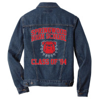 Springwood High School Class Of 84 Men Denim Jacket | Artistshot