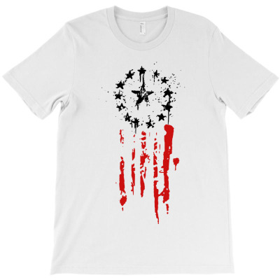 Old World Flag T-shirt Designed By Kevin C Colby