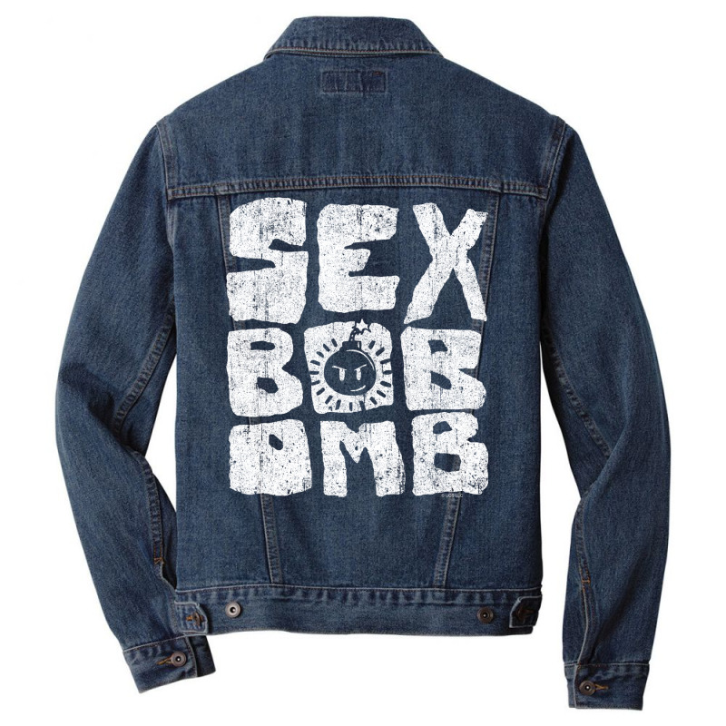 Sex Bob Omb Men Denim Jacket | Artistshot