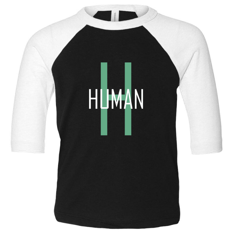 Human (light)    Human Toddler 3/4 Sleeve Tee by kumkunari | Artistshot