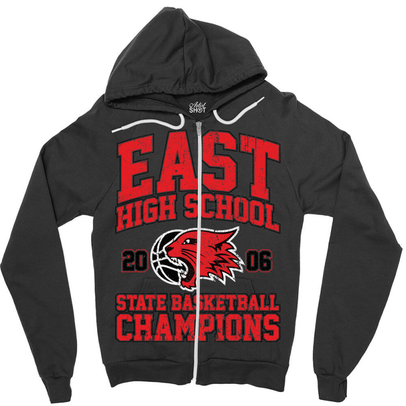 East High School State Basketball Champions (variant) Zipper Hoodie by xakimhaganeq | Artistshot