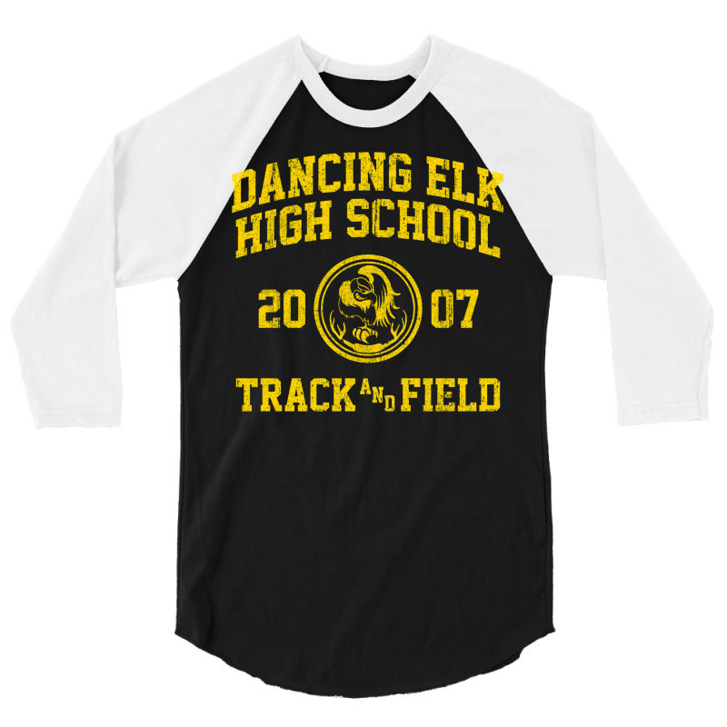 Dancing Elk Track And Field (juno) 3/4 Sleeve Shirt | Artistshot