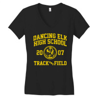 Dancing Elk Track And Field (juno) Women's V-neck T-shirt | Artistshot