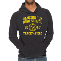 Dancing Elk Track And Field (juno) Vintage Hoodie | Artistshot