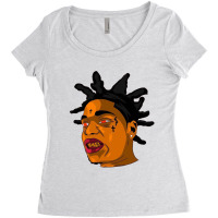 Art Of Animation Black Rap Women's Triblend Scoop T-shirt | Artistshot