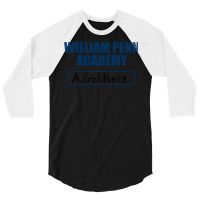 William Penn Academy Gym   The Goldbergs 3/4 Sleeve Shirt | Artistshot