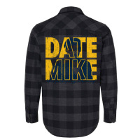 Date Mike (variant) Flannel Shirt | Artistshot