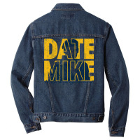 Date Mike (variant) Men Denim Jacket | Artistshot