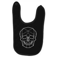 Hot Trend Geometric Skull Baby Bibs | Artistshot