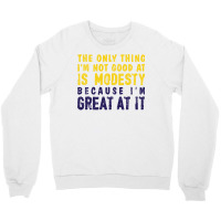 Modesty (variant) Crewneck Sweatshirt | Artistshot