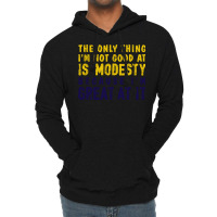 Modesty (variant) Lightweight Hoodie | Artistshot