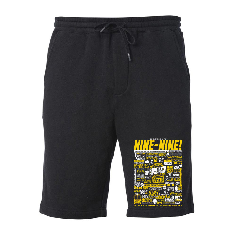 Wise Words Of The Nine Nine Fleece Short by millivriju | Artistshot