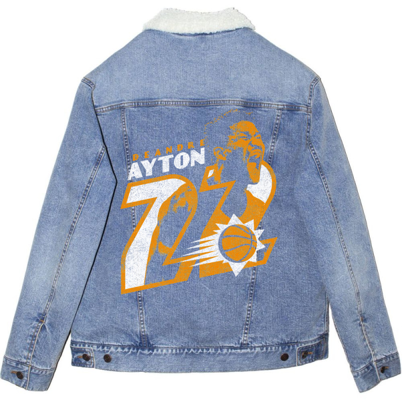 Deandre Ayton 22 Unisex Sherpa-lined Denim Jacket | Artistshot