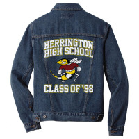 Herrington High School Class Of '98   The Faculty Men Denim Jacket | Artistshot