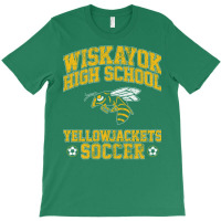 Wiskayok High School Yellowjackets Soccer T-shirt | Artistshot