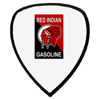 Awesome Red Indian Gasoline Shield S Patch | Artistshot