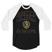 Edelvine Academy Class Of 21   Seance (variant) 3/4 Sleeve Shirt | Artistshot