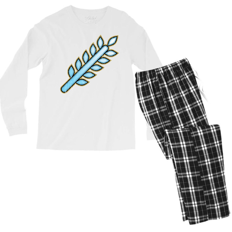 Demeter Symbol   Hades (variant) Men's Long Sleeve Pajama Set | Artistshot