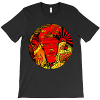 Limited Edition Gold And Red Coffee In Japan T-shirt | Artistshot