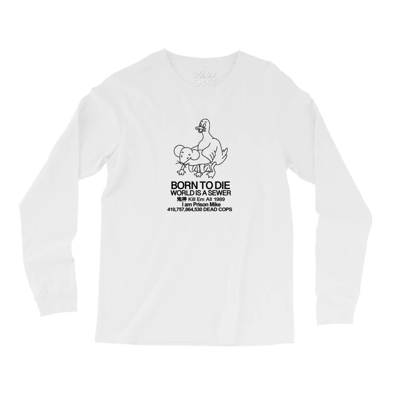 Born To Die The Office Product Recall Meme Design Long Sleeve Shirts | Artistshot