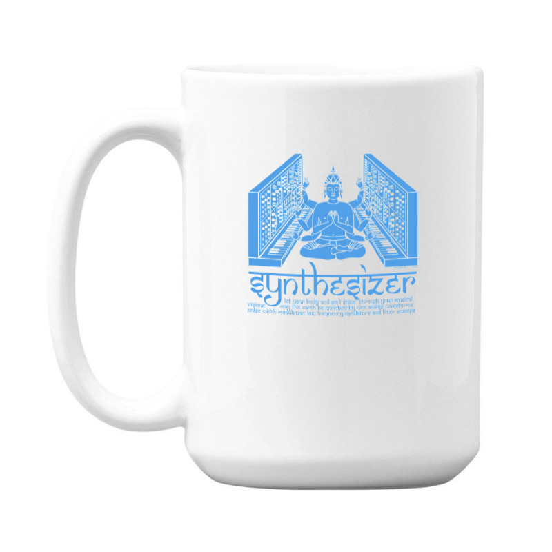 Synthesizer God For Electronic Musician 15 Oz Coffee Mug | Artistshot