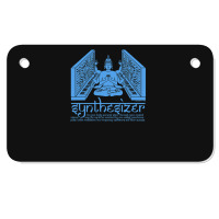 Synthesizer God For Electronic Musician Motorcycle License Plate | Artistshot