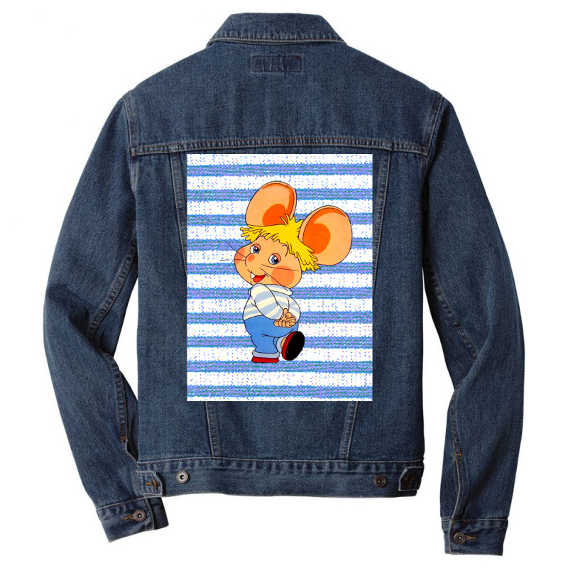 Yume Miru Toppo Jījo Men Denim Jacket | Artistshot