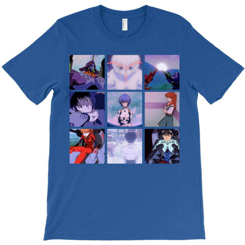 Neon Genesis Evangelion Vaporwave Aesthetic T-shirt | Artistshot