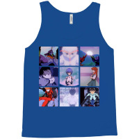 Neon Genesis Evangelion Vaporwave Aesthetic Tank Top | Artistshot