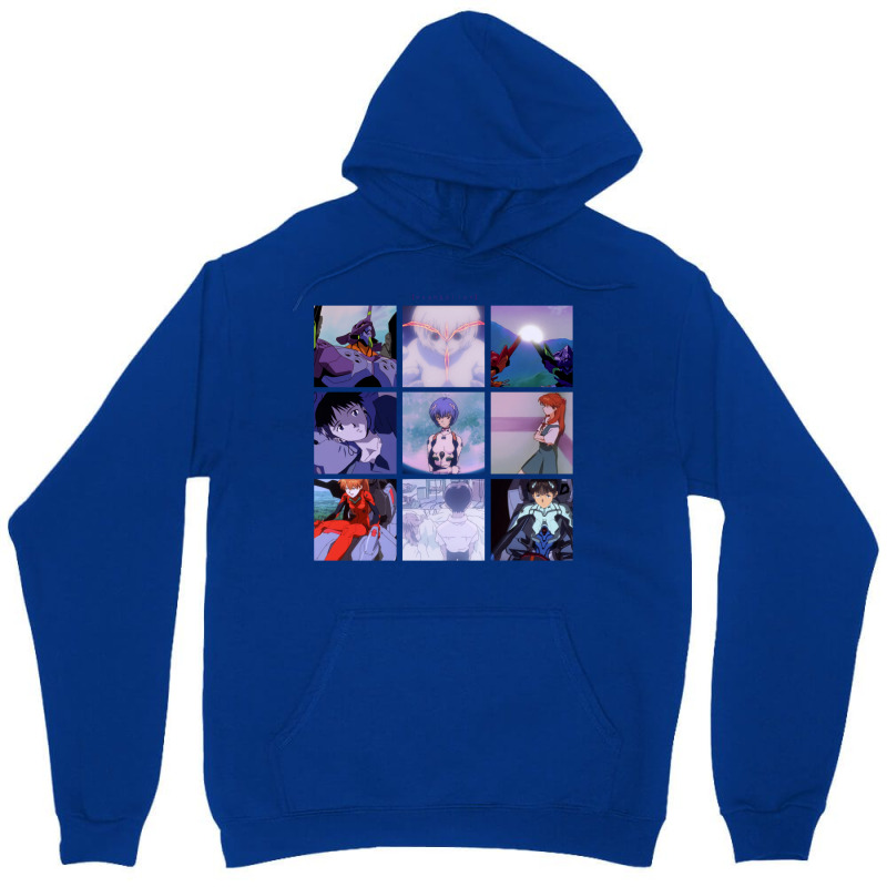 Neon Genesis Evangelion Vaporwave Aesthetic Unisex Hoodie | Artistshot