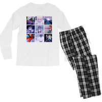 Neon Genesis Evangelion Vaporwave Aesthetic Men's Long Sleeve Pajama Set | Artistshot