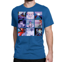 Neon Genesis Evangelion Vaporwave Aesthetic Classic T-shirt | Artistshot