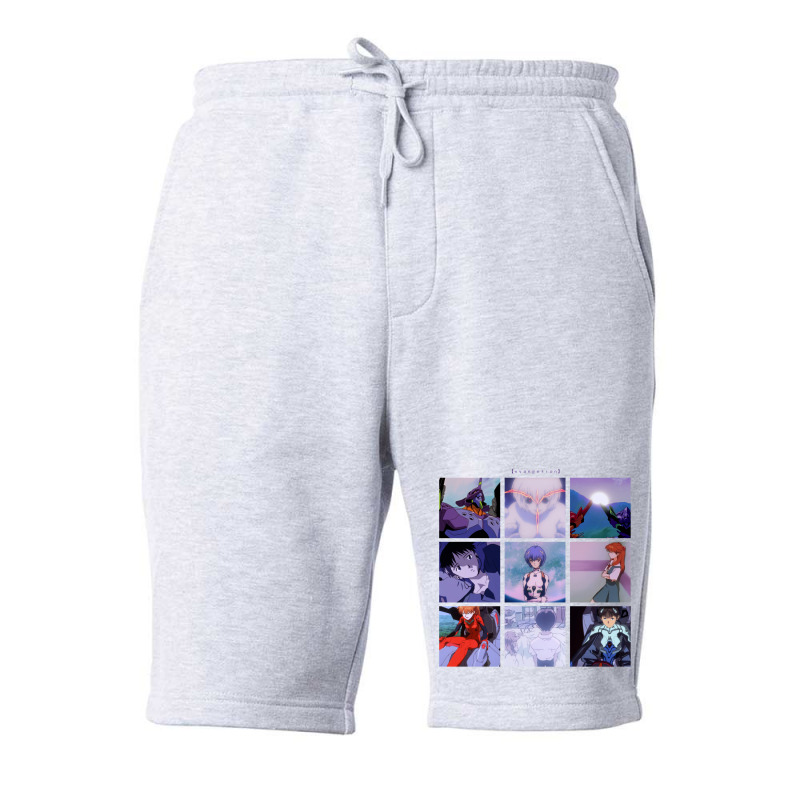 Neon Genesis Evangelion Vaporwave Aesthetic Fleece Short | Artistshot