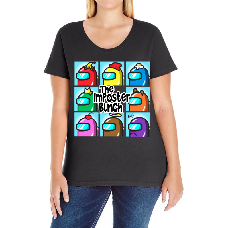 Imposter Bunch Ladies Curvy T-Shirt by Vanode Art | Artistshot