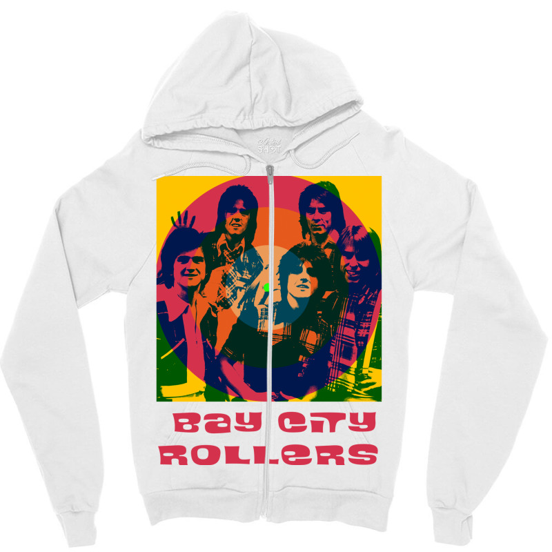 Bay City Rollers Three Zipper Hoodie by imutmennien | Artistshot