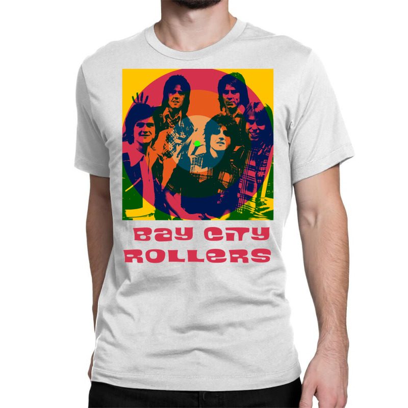 Bay City Rollers Three Classic T-shirt by imutmennien | Artistshot