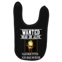 Wanted Dead Or Alive Putin Baby Bibs | Artistshot