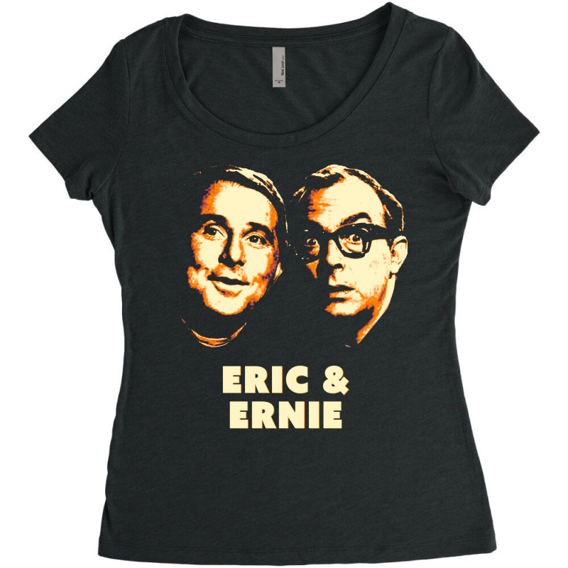 Eric & Ernie Women's Triblend Scoop T-shirt by modukaejro9 | Artistshot